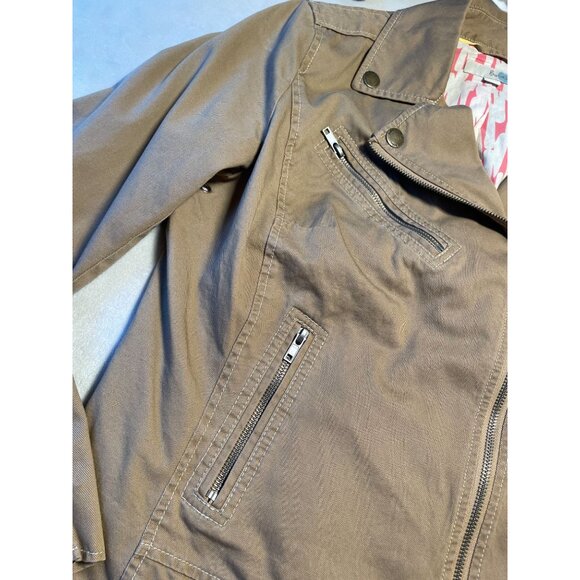 Boden Womens Casual Biker Jacket Coat Lining Y2K Sz 10 Classiccore Streetcore - Picture 7 of 11